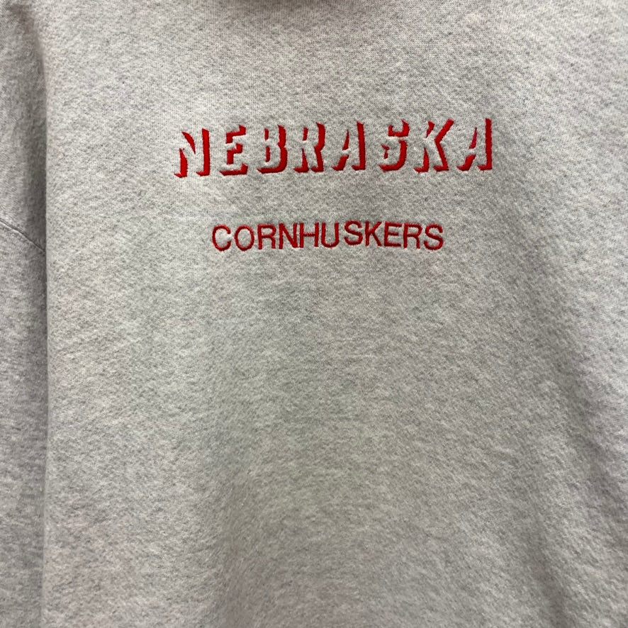 Vintage Nebraska Huskers Tutleneck Crewneck L
