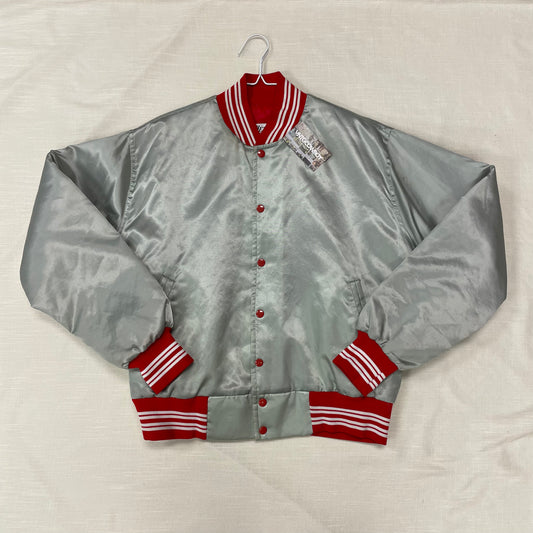 Vintage Nebraska Huskers Satin Jacket L