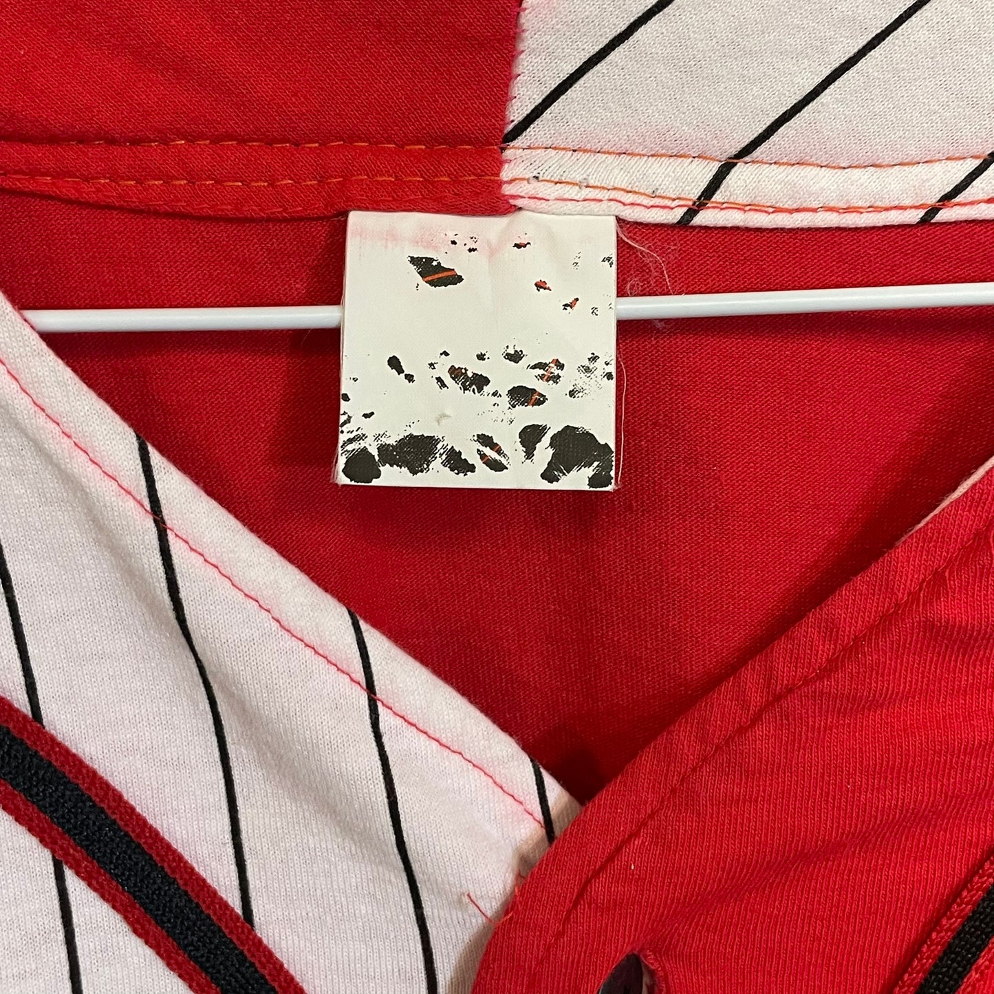 Vintage Nebraska Huskers Baseball Jersey L