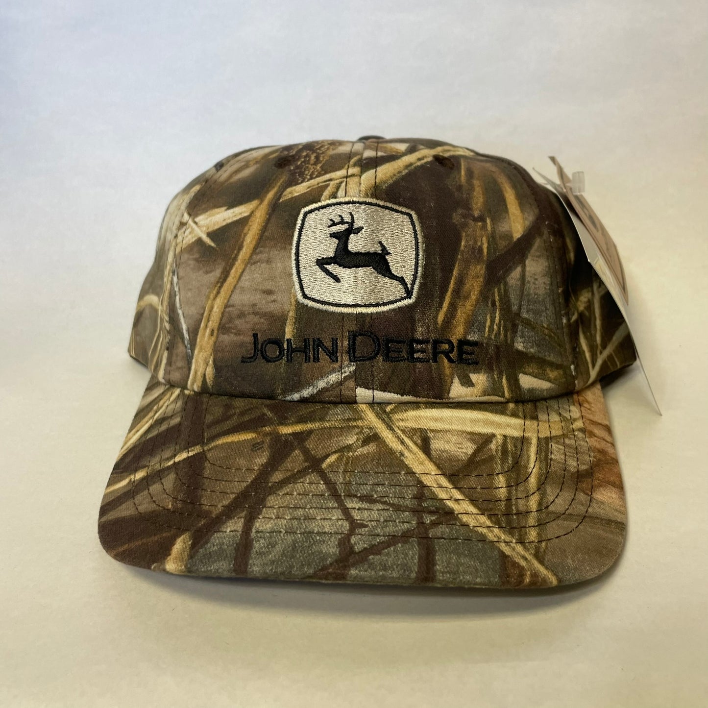 Vintage John Deere Camo Snapback Hat NWT