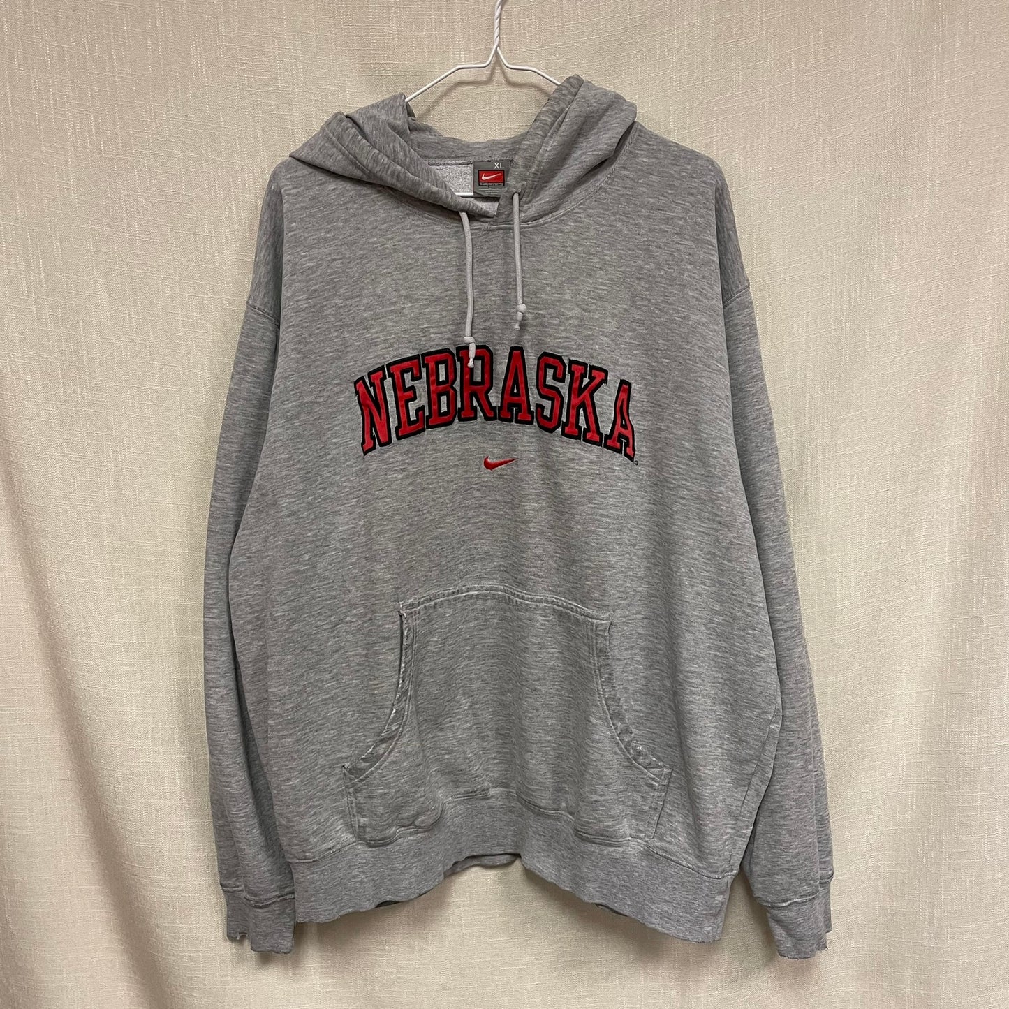 Vintage Nebraska Huskers Nike Hoodie L