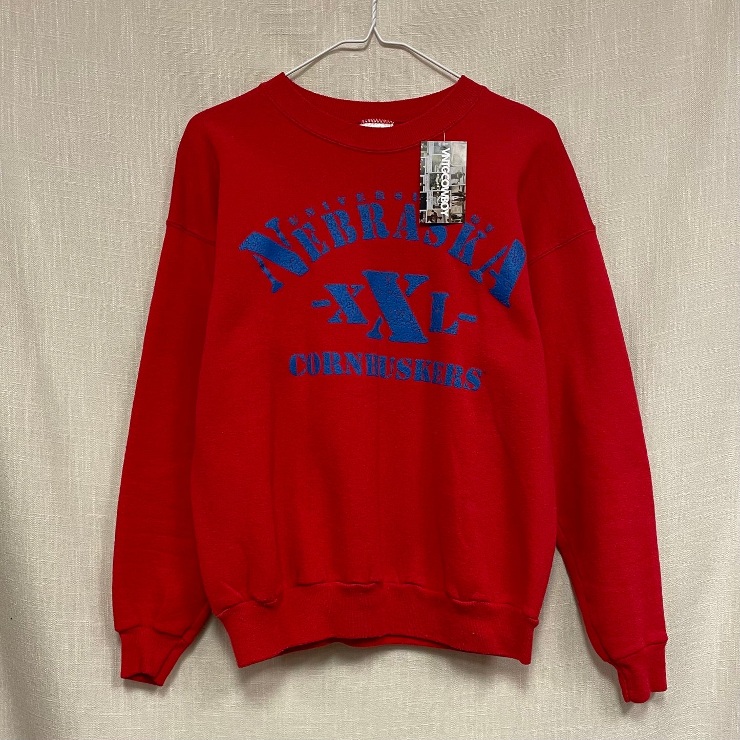 *FREE* Vintage Nebraska Huskers Crewneck M *FLAW*