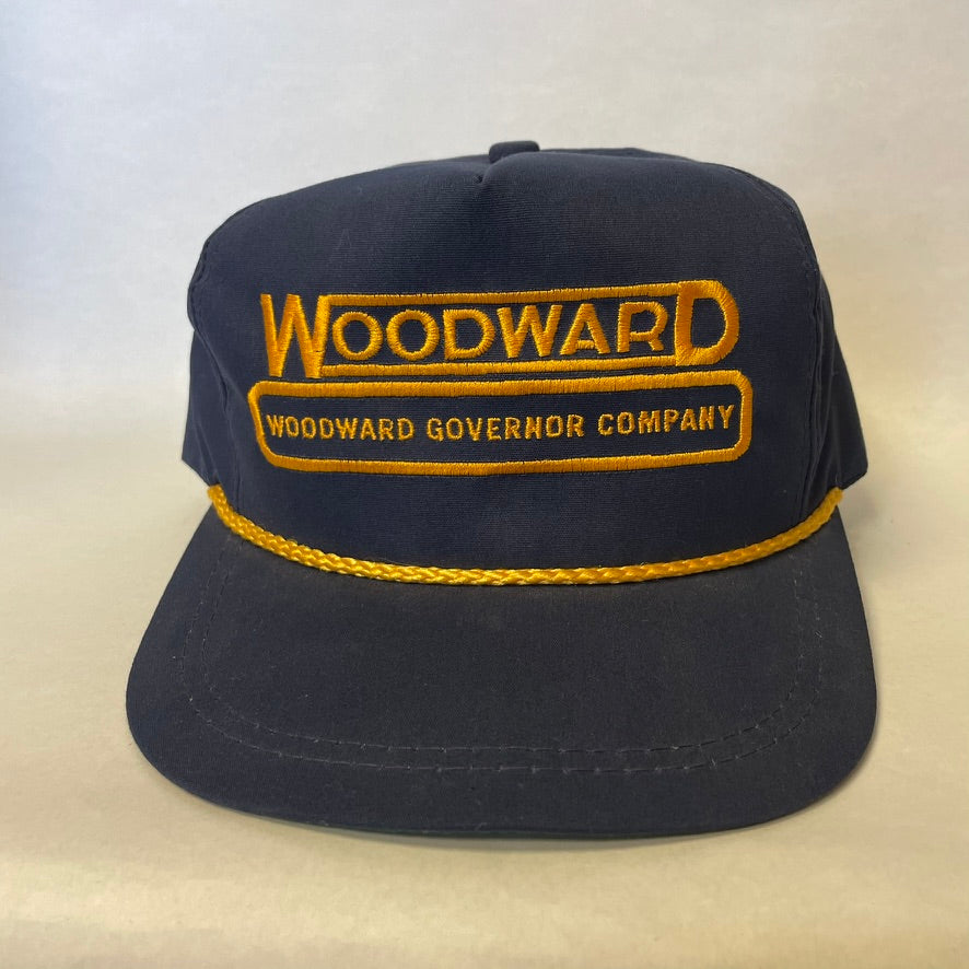 Vintage Woodward Governor Company Strapback Hat
