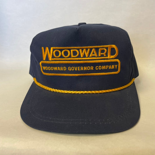 Vintage Woodward Governor Company Strapback Hat