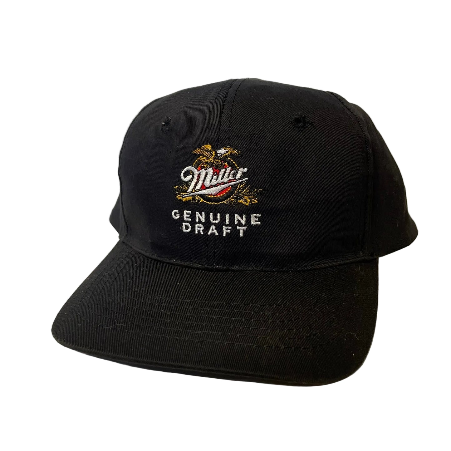 Vintage Miler Genuine Draft Beer Snapback Hat