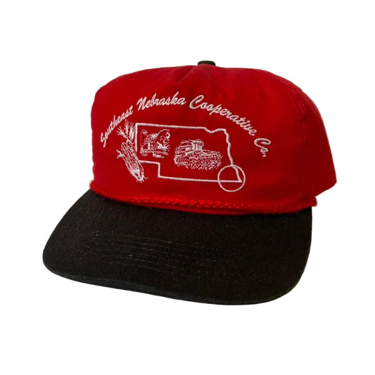 Vintage Southeast Nebraska Cooperative Snapback Hat