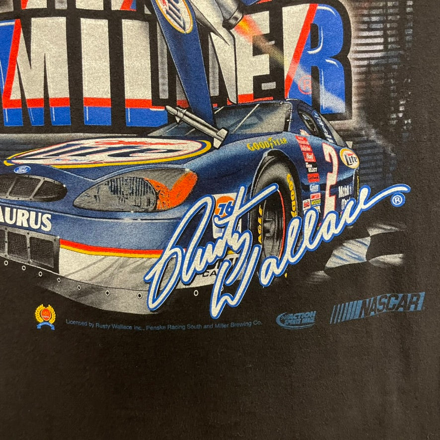 Vintage Rusty Wallace NASCAR Shirt XL