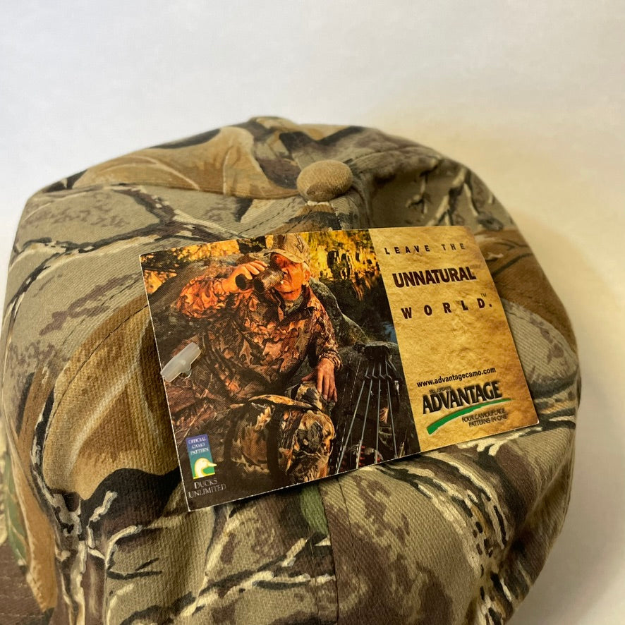 Vintage Reinke Camo Snapback Hat NWT