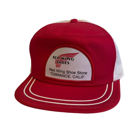 Vintage Red Wing Shoes Torrance, California Snapback Hat