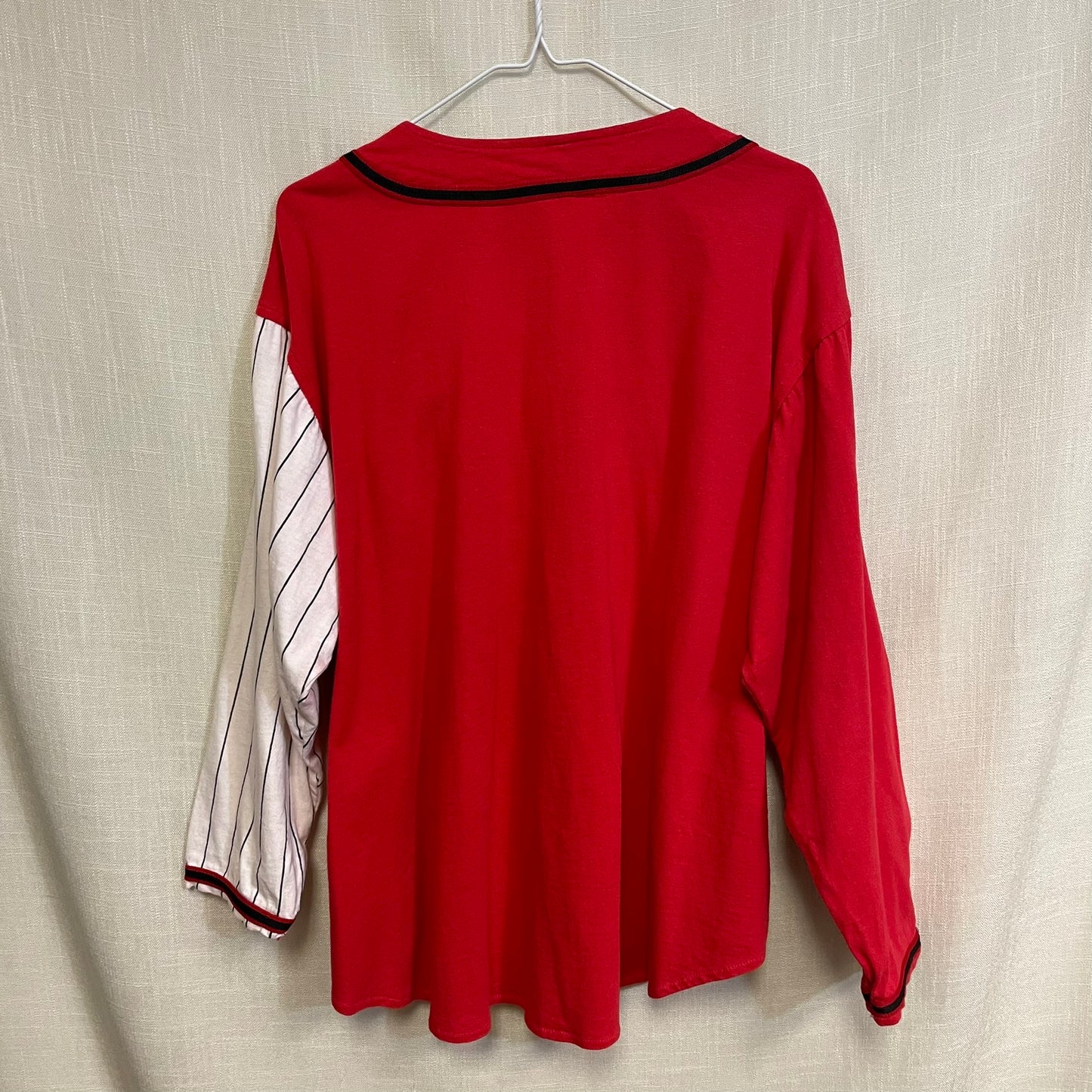 Vintage Nebraska Huskers Baseball Jersey L