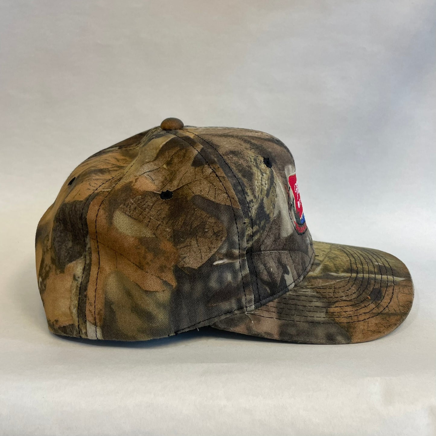Vintage Miller High Life Beer Advantage Camo Snapback Hat NWT