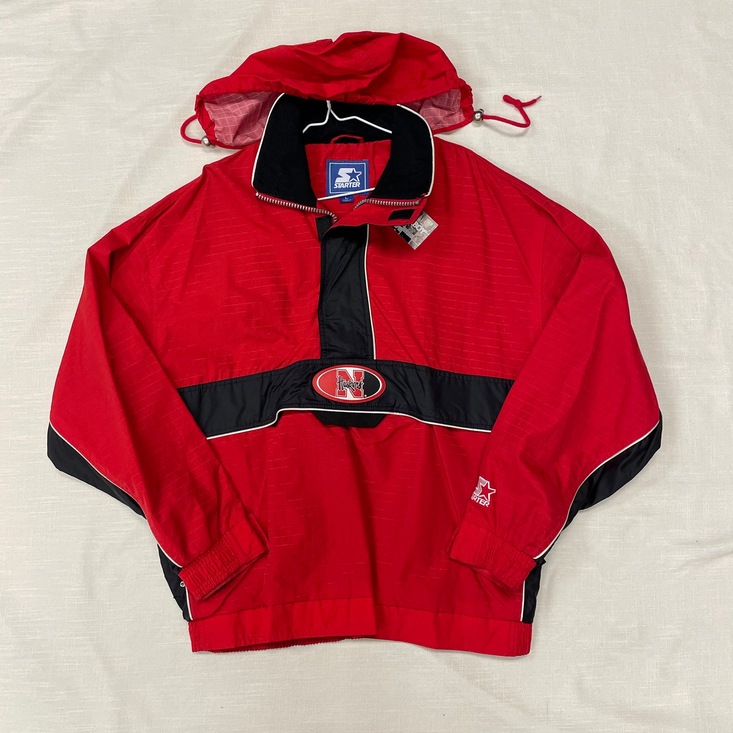 Vintage Nebraska Huskers Starte Jacket L