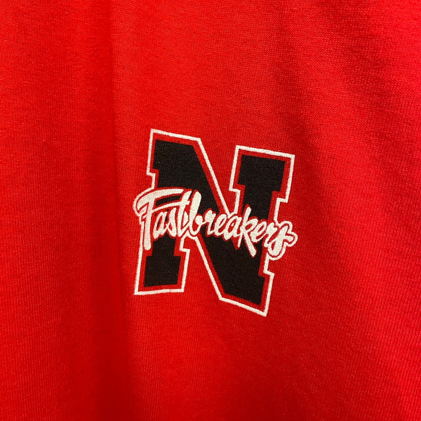 Vintage Nebraska Huskers Basketball ‘Fastbreakers’ Shirt L