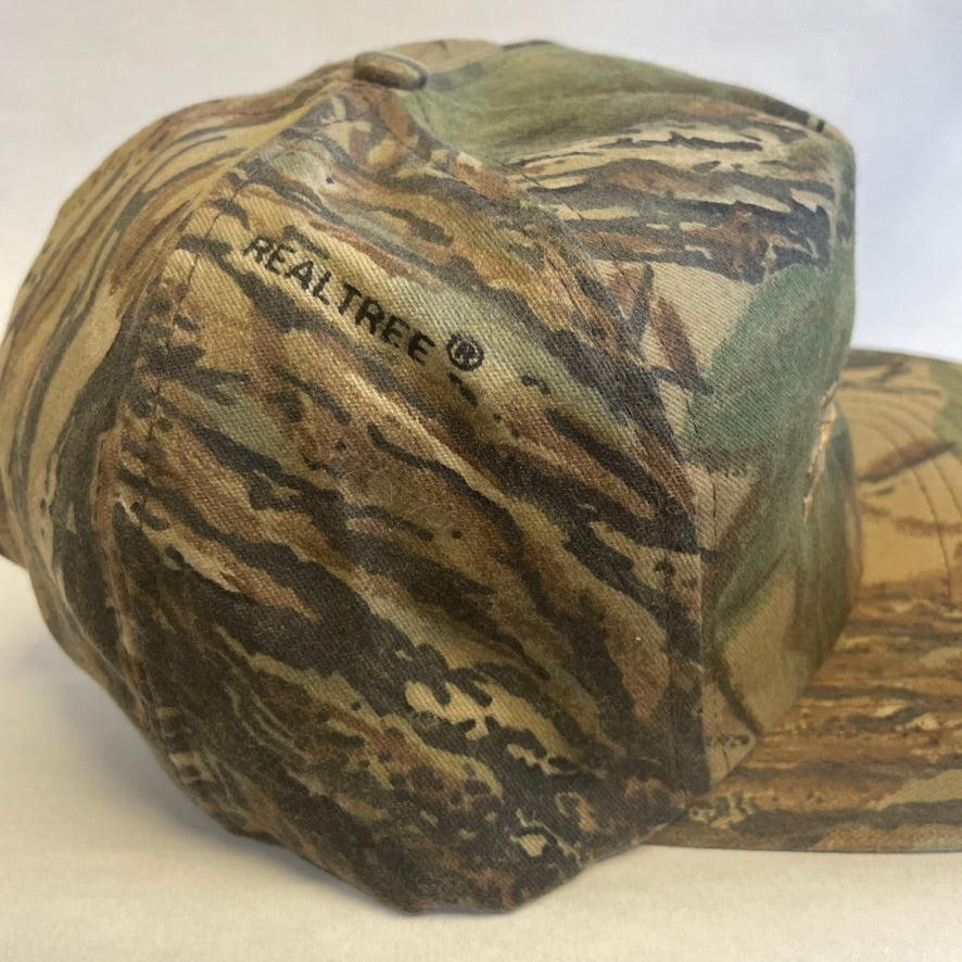 Vintage Snap-On REALTREE Camo Snapback Hat