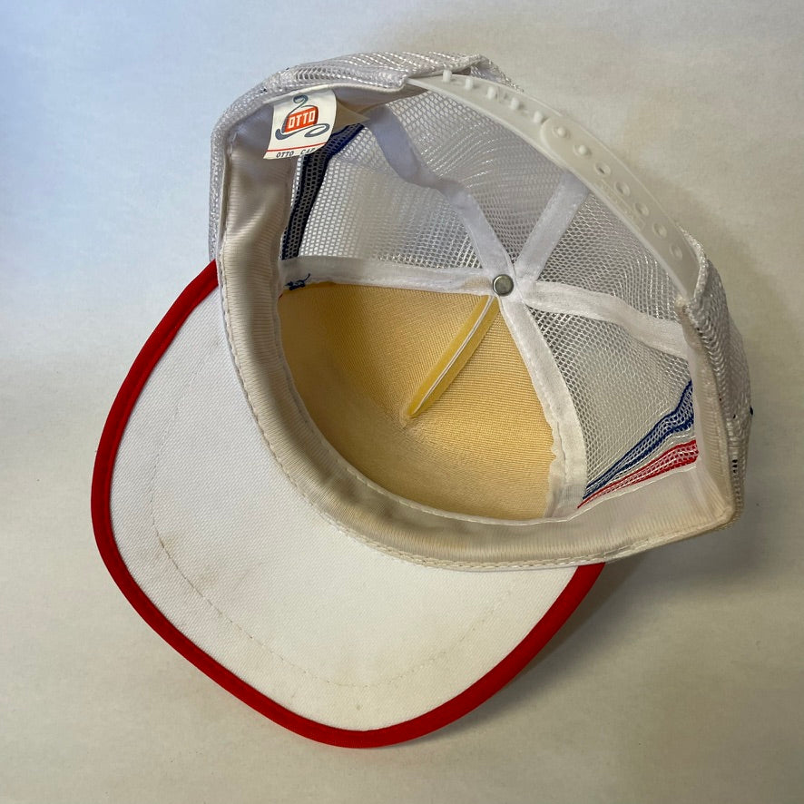 Vintage Topeka Raceway Kansas 3 Stripe Snapback Hat