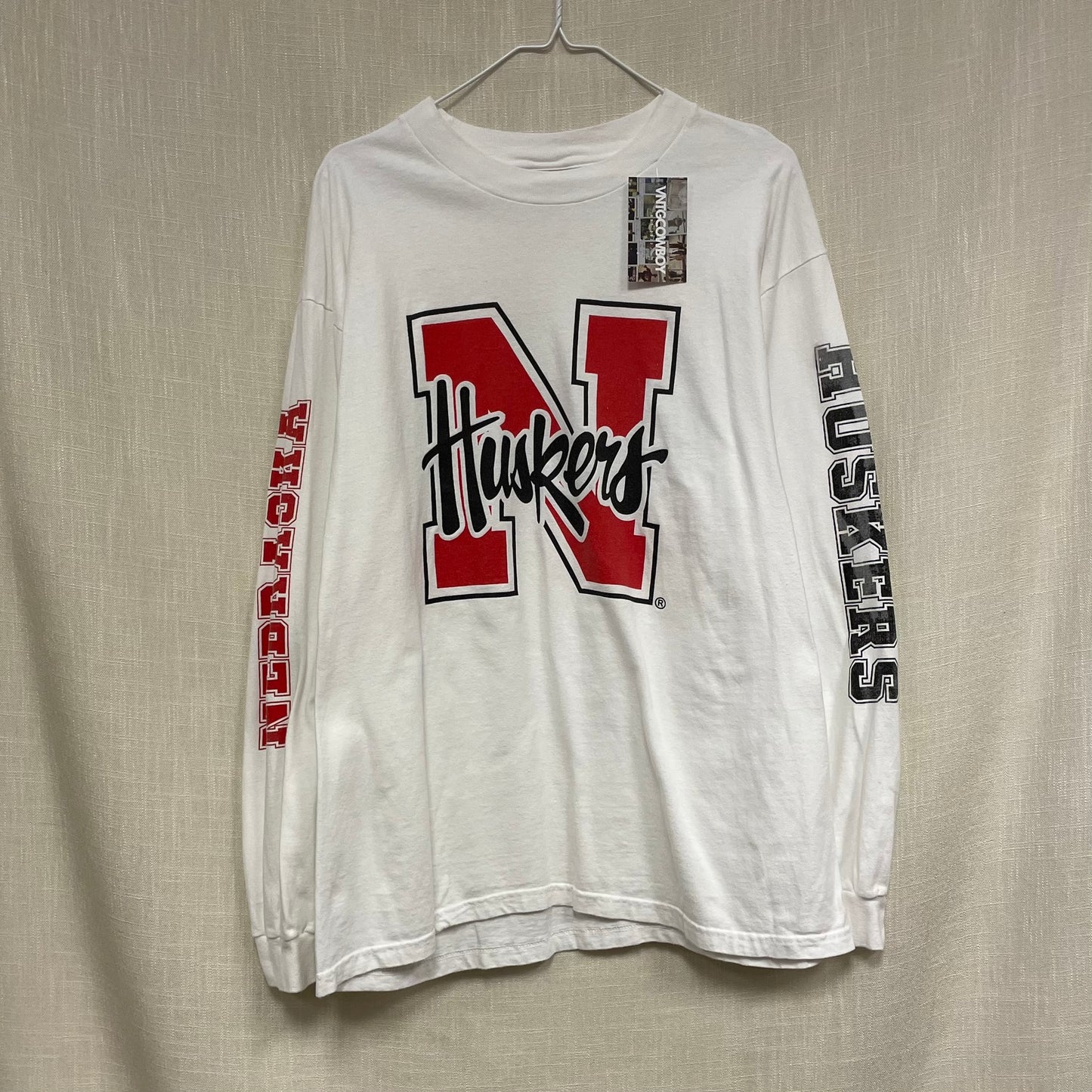 Vintage Nebraska Huskers Shirt L