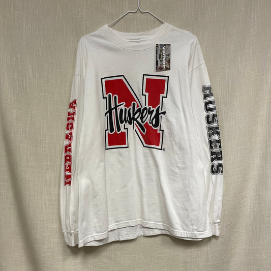 Vintage Nebraska Huskers Shirt L