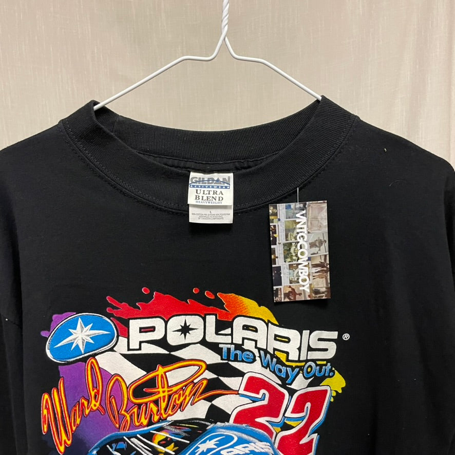 Vintage Polaris Ward Burton Racing Long Sleeve Shirt L