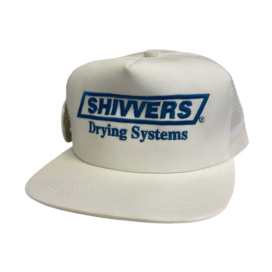 Vintage Shivvers Drying Systems Snapback Hat w/ Button