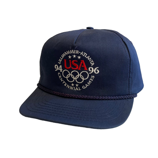 Vintage Olympics Norway 1994 Atlanta 1995 Strapback Hat
