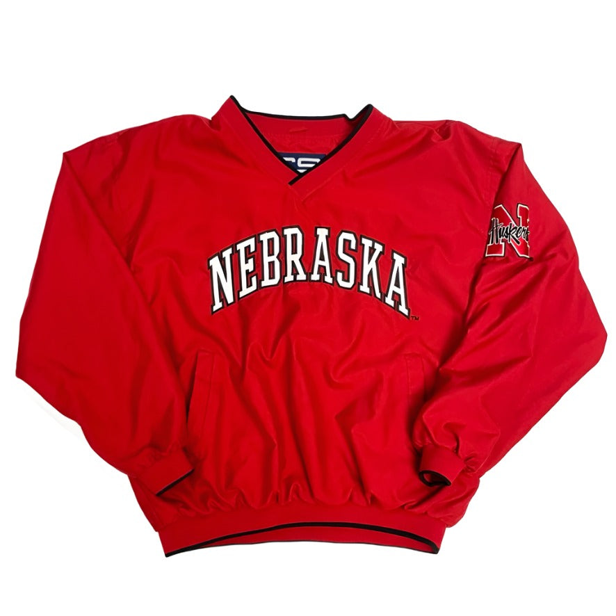 Nebraska Huskers Crable Sportswear Windbreaker L