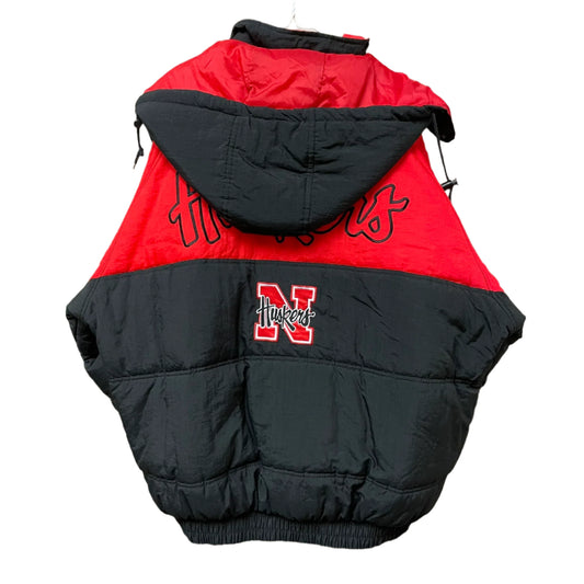 Vintage Nebraska Huskers Pro Player Puffer Jacket XXL