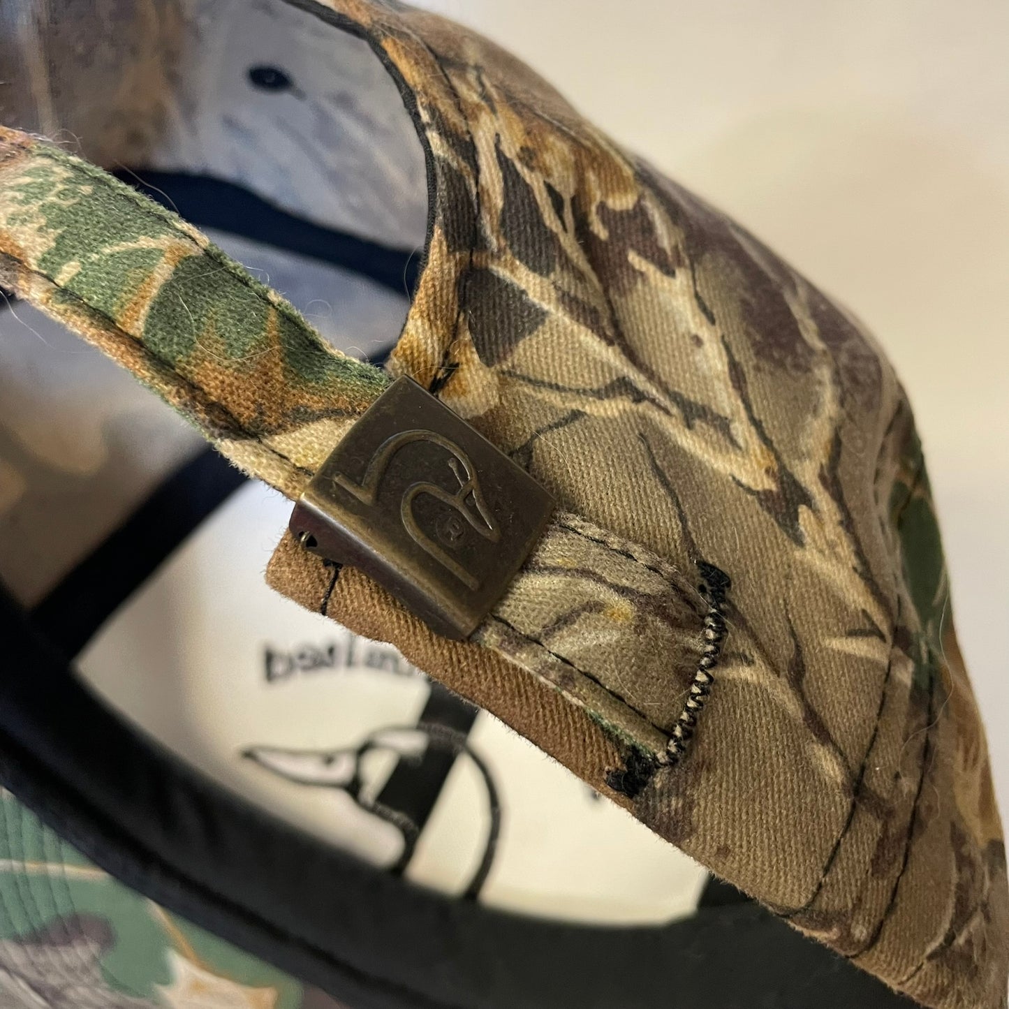 Vintage Ducks Unlimited Camo Strapback Hat