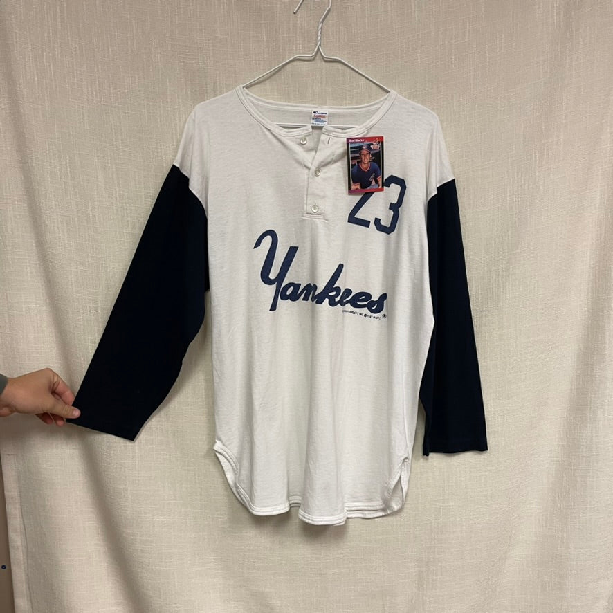 Vintage New York Yankees 1987 Baseball Shirt XL