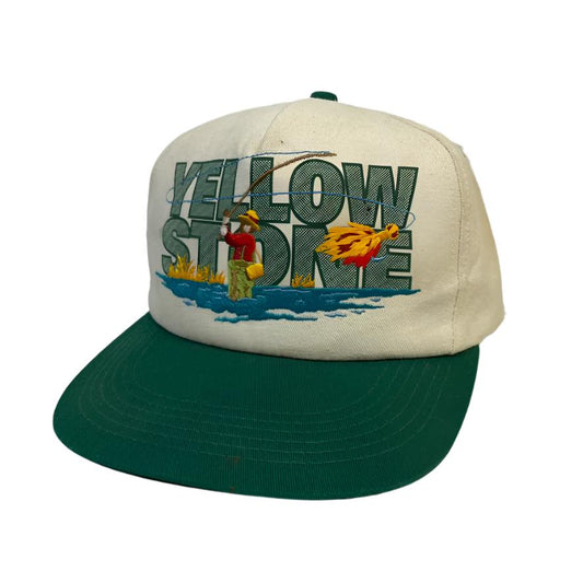 Vintage Yellowstone Fly Fishing Snapback