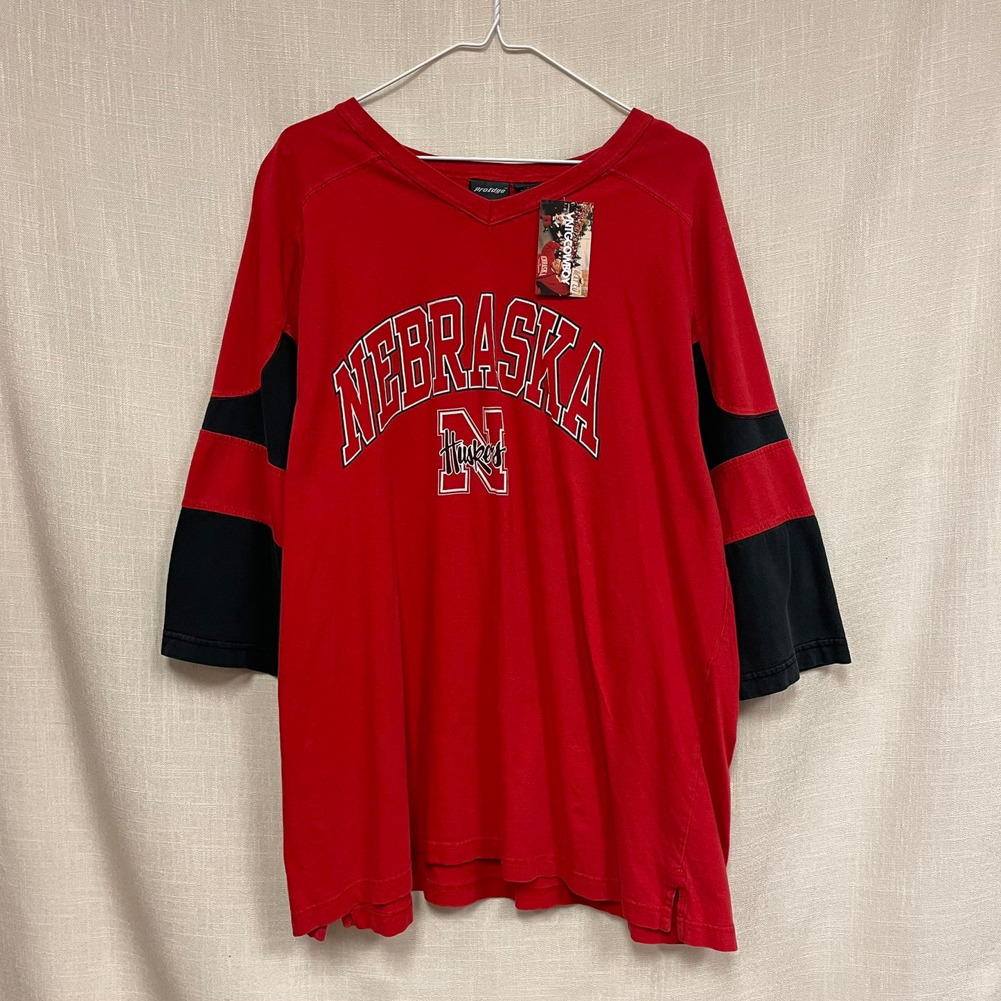 Vintage Nebraska Huskers 3/4 Shirt XL