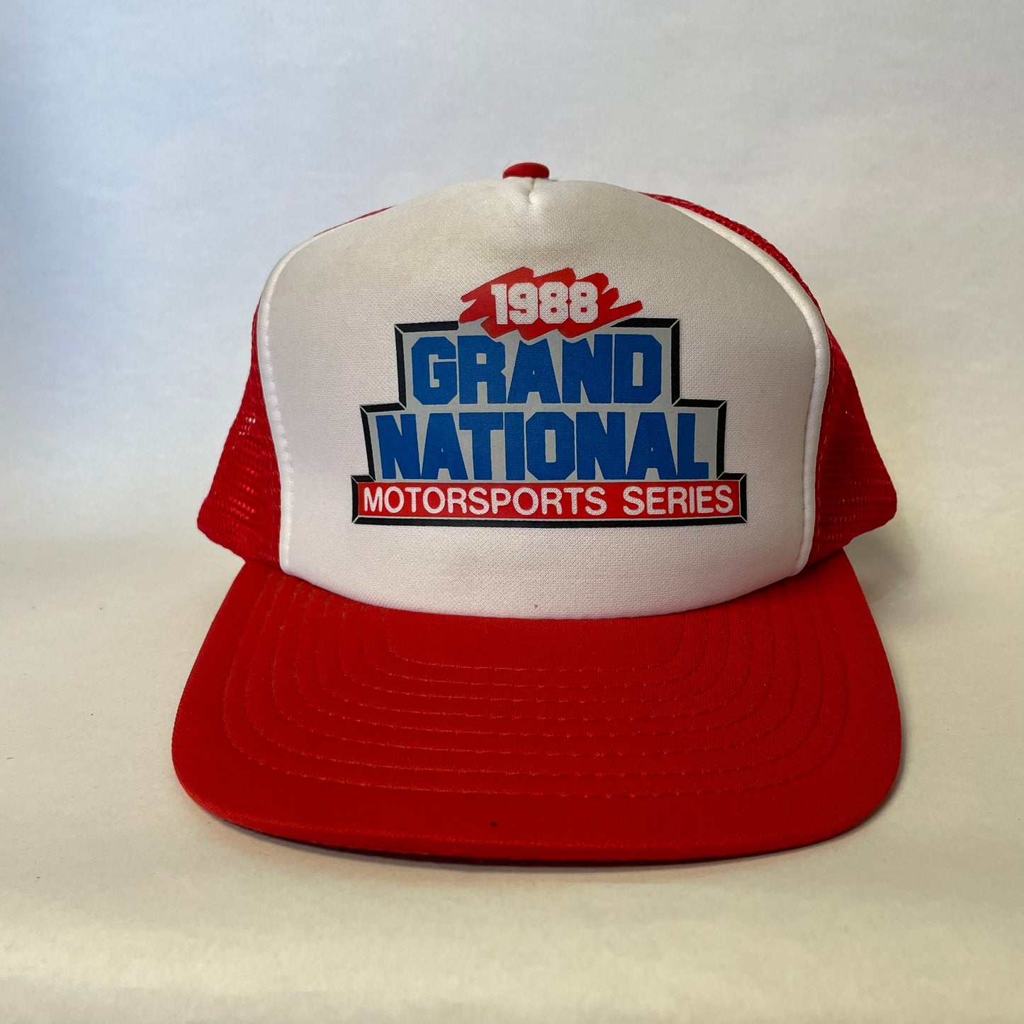 Vintage 1988 Grand National Motorsports Series Snapback Trucker Hat