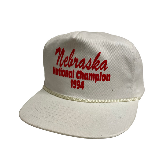 Vintage Nebraska Huskers 1994 National Champions Snapback Hat