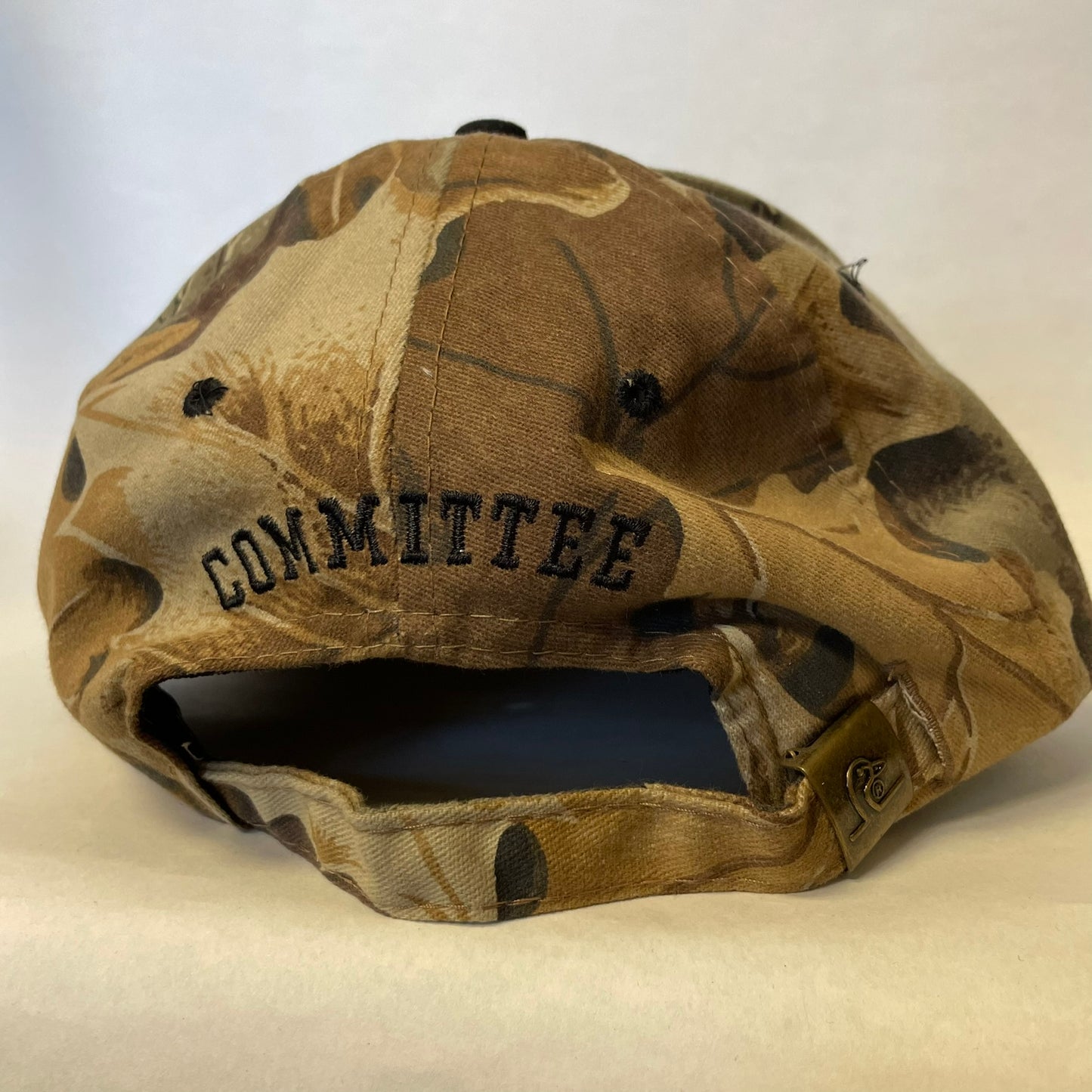 Vintage Ducks Unlimited Camo Strapback Hat NWT
