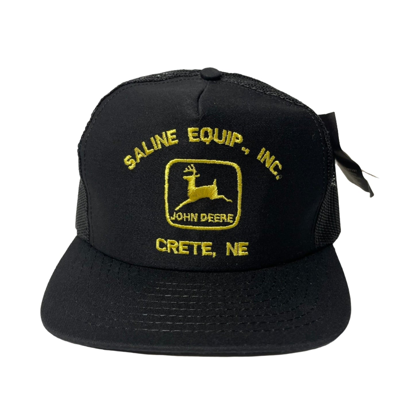 Vintage John Deere Saline Crete Nebraska Snapback