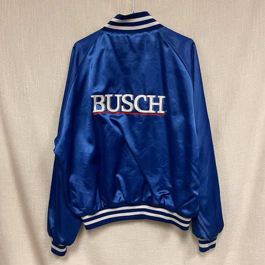 Vintage Busch Satin Bomber Jacket XXL
