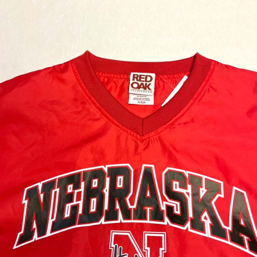 Nebraska Huskers Red Oak Windbreaker S