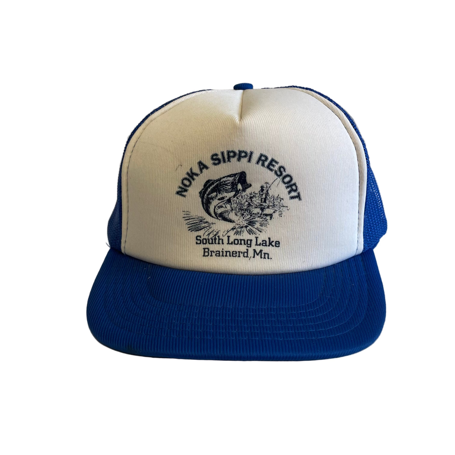 Vintage Noka Sippi Resort Brainerd Minnesota Snapback Trucker Hat