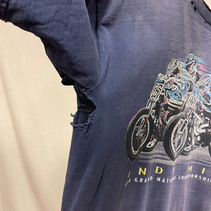 Vintage Indy Mile Grand Nationals Championship Series 1999 Tour Shirt L