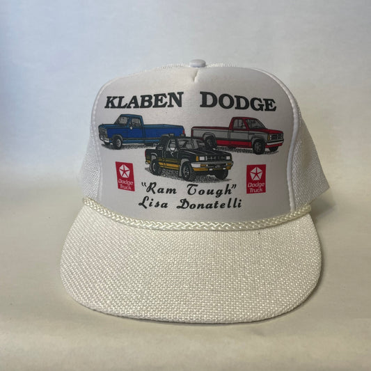 Vintage Klaben Dodge 'Ram Tough' Snapback Hat