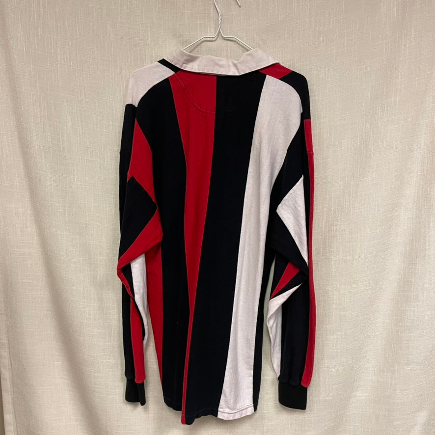 Vintage Nebraska Huskers Rugby Polo Shirt L