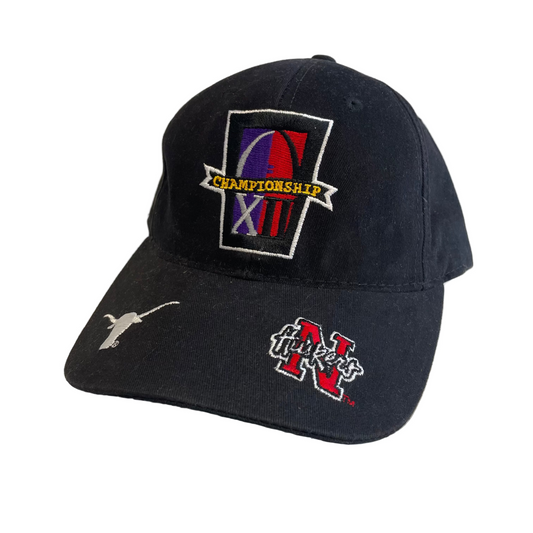 Vintage Nebraska Huskers BIG 12 Championship Snapback Hat