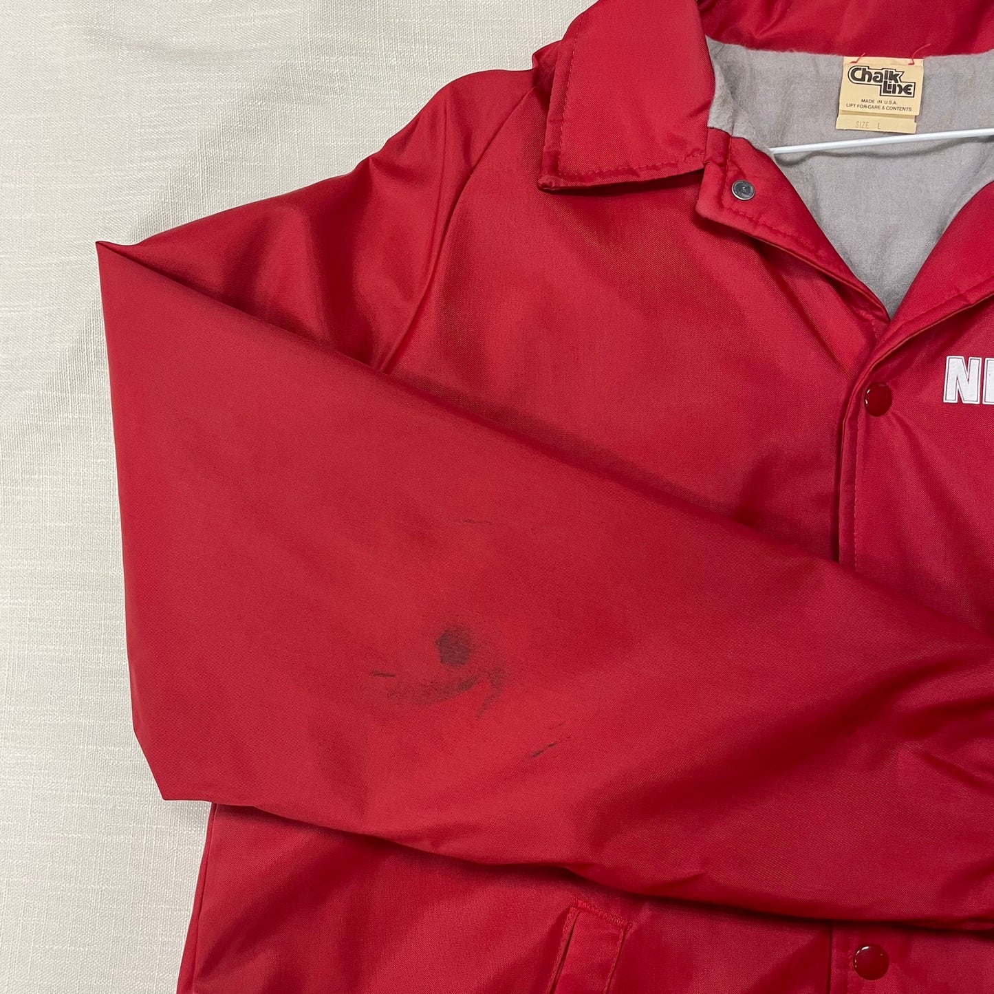 Vintage Nebraska Huskers Jacket L