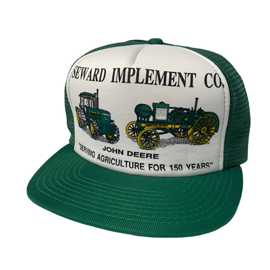 Vintage John Deere Seward Implement Company Nebraska Snapback