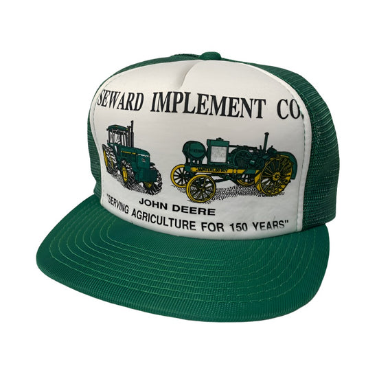 Vintage John Deere Seward Implement Company Nebraska Snapback