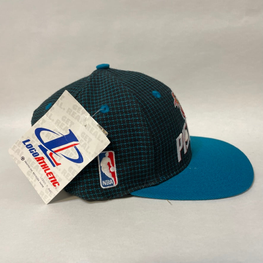 Vintage Detroit Pistons NBA Logo Athletic Snapback
