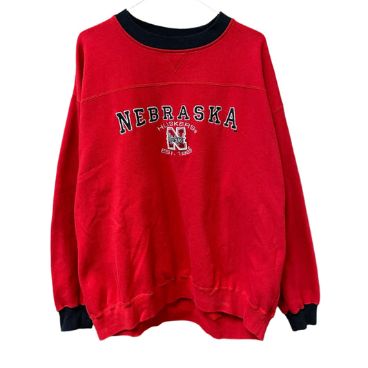 Vintage Nebraska Huskers Crewneck XL