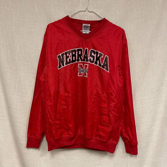 Vintage Nebraska Huskers Windbreaker S