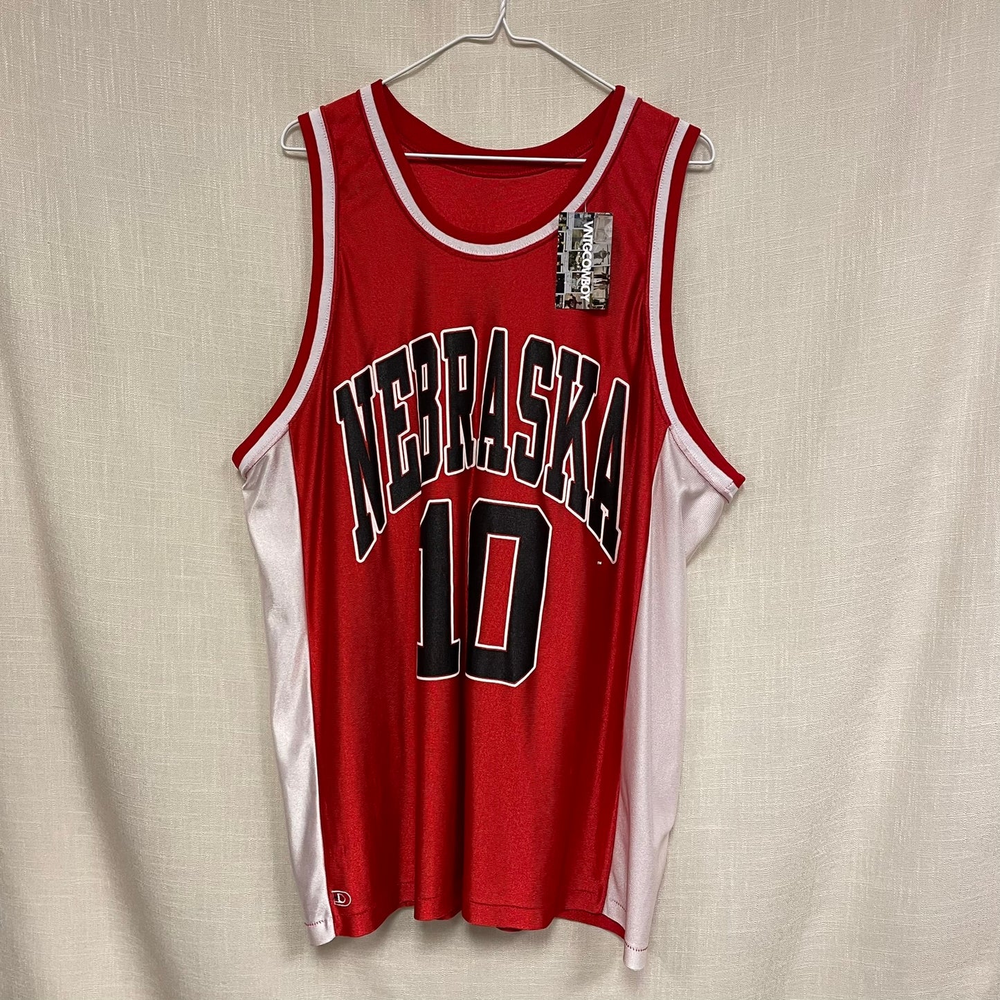 Vintage Nebraska Huskers Basketball Jersey XL