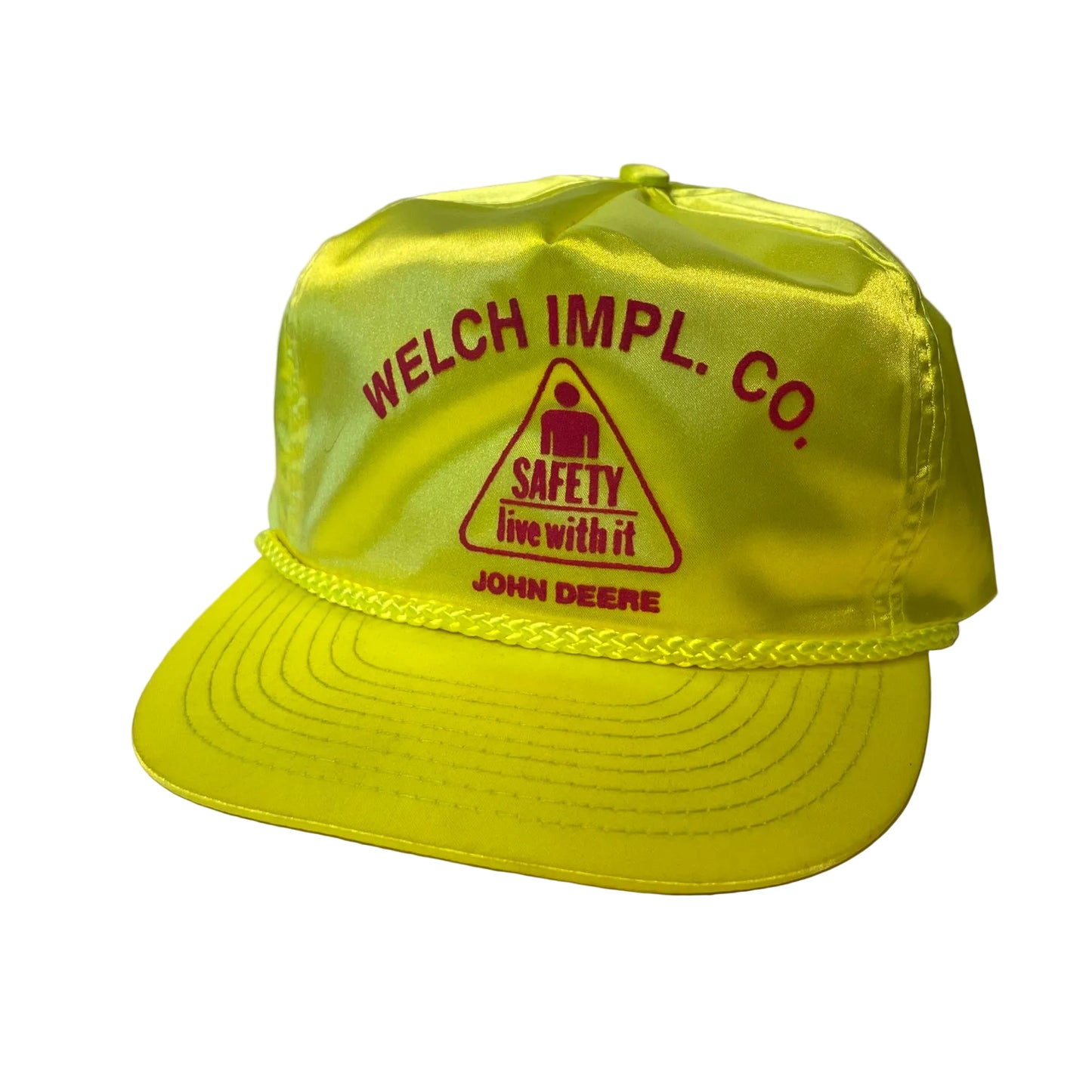 Vintage John Deere Zipback Hat