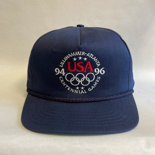 Vintage Olympics Norway 1994 Atlanta 1995 Strapback Hat